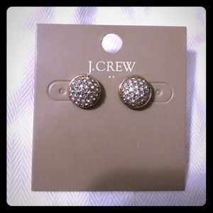J. Crew Pave Earrings